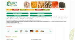 Desktop Screenshot of groceryheadoffice.com