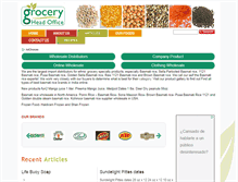 Tablet Screenshot of groceryheadoffice.com